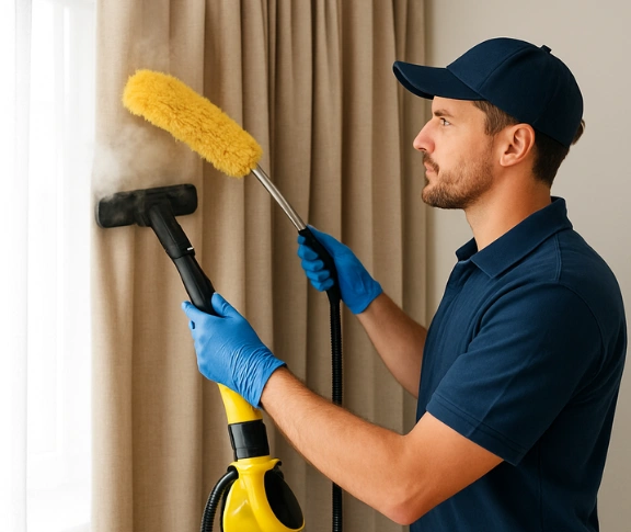 Trusted blind cleaning technician Matty Curtain Cleaning bexley-north-nsw QLD